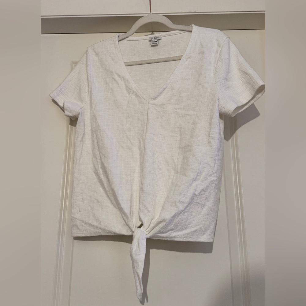‼️Sale‼️ J Crew tie-front tshirt